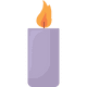 candle graphic